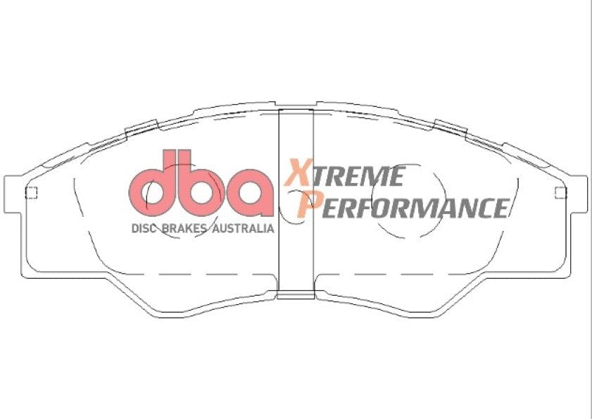 DBA Drum Brake Pad to suit Toyota Hilux KUN16/GGN15/TGN16 06-15 DBA XP PERFORMANCE Front SR