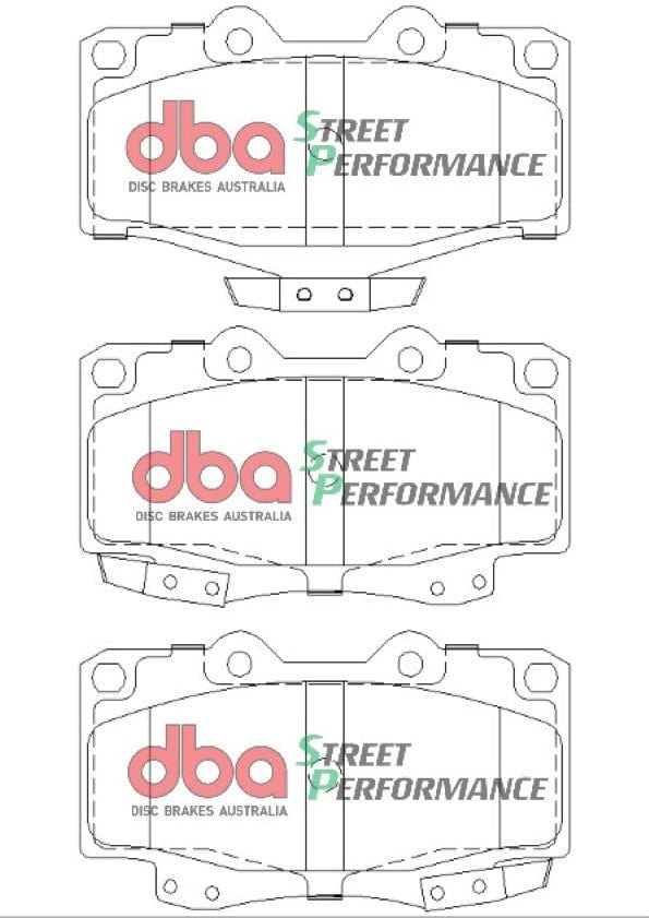 DBA Drum Brake Pad to suit Toyota Hilux Surf LN130/KZN 89-97 DBA SP PERFORMANCE Front SR