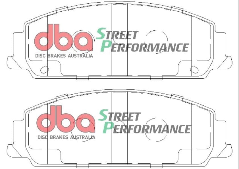 DBA Drum Holden Commodore VE 07-13 DBA SP PERFORMANCE Front Brake Pad SR