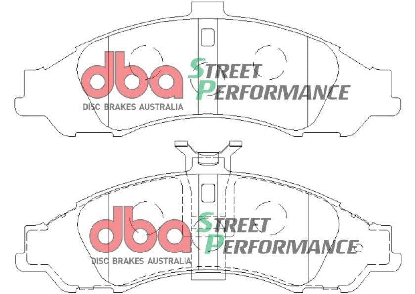 DBA Drum Holden One Tonner VY/VZ 03-05 DBA SP PERFORMANCE Front Brake Pad SR