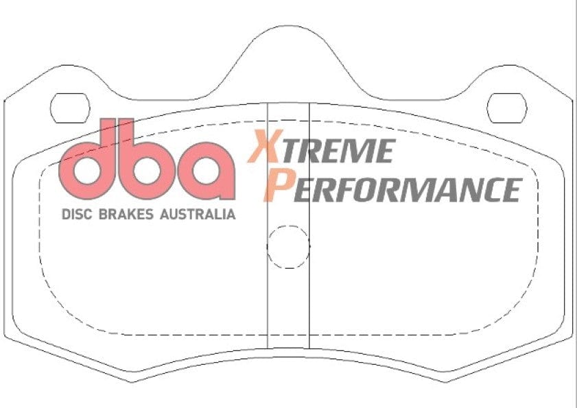 DBA Drum HSV AP 4 piston F or XP PERFORMANCE Rear DBA Brake Pad SR