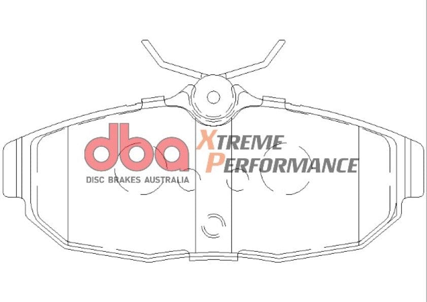 DBA Drum Mustang 05-10 XP PERFORMANCE Rear DBA Brake Pad SR