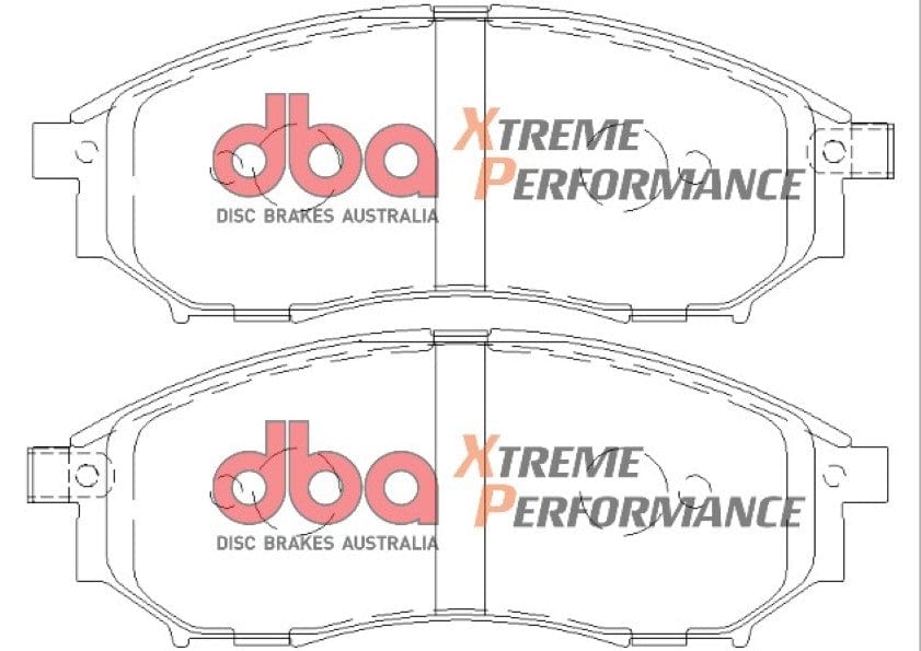 DBA Drum Nissan Stagea WC34 97-01 DBA XP PERFORMANCE Front Brake Pad SR