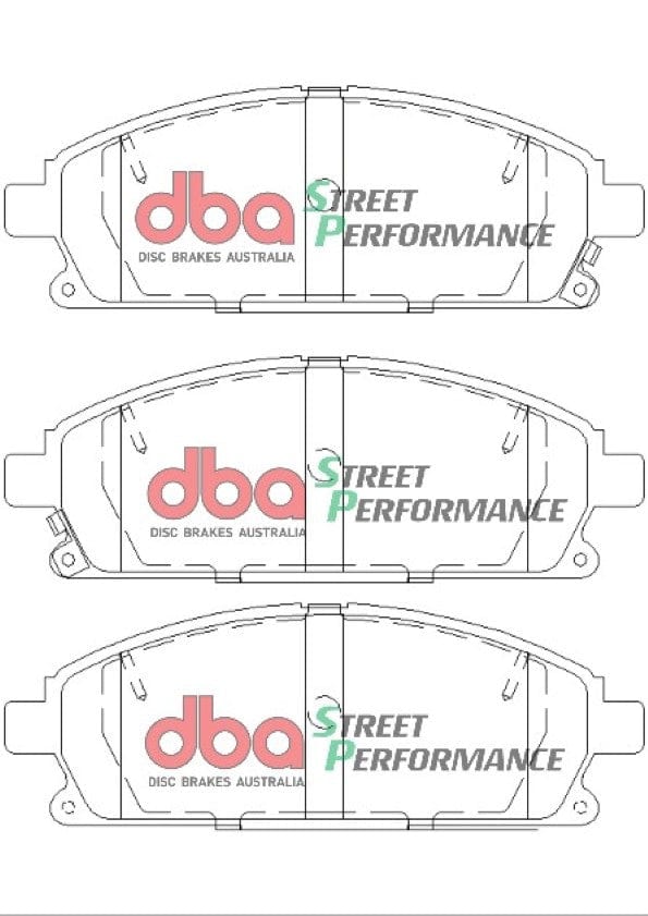 DBA Drum Nissan X-Trail T30 02-13 DBA SP PERFORMANCE Front Brake Pad SR