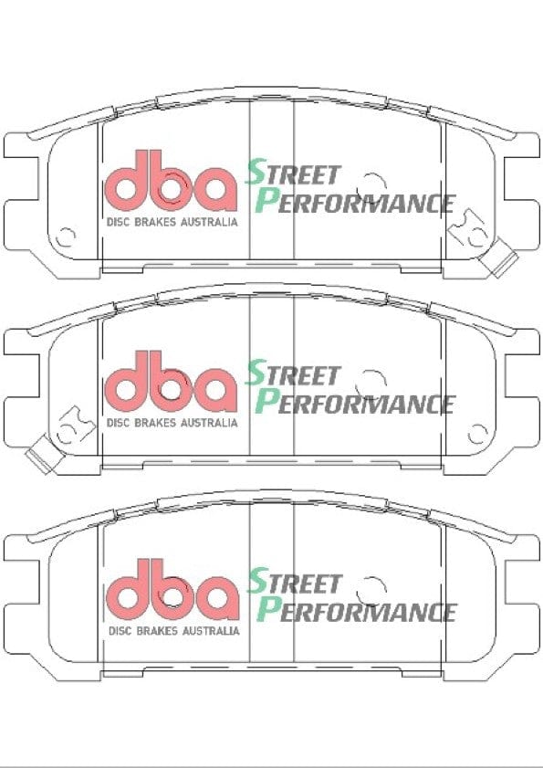 DBA Drum Subaru Liberty 89-03 DBA SP PERFORMANCE Rear Brake Pad SR