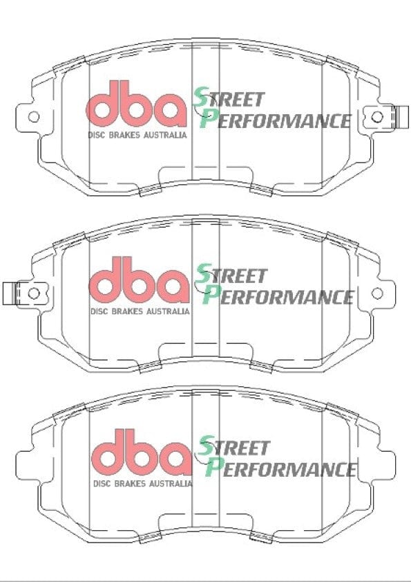 DBA Drum Subaru Liberty 99-14 DBA SP PERFORMANCE Front Brake Pad SR