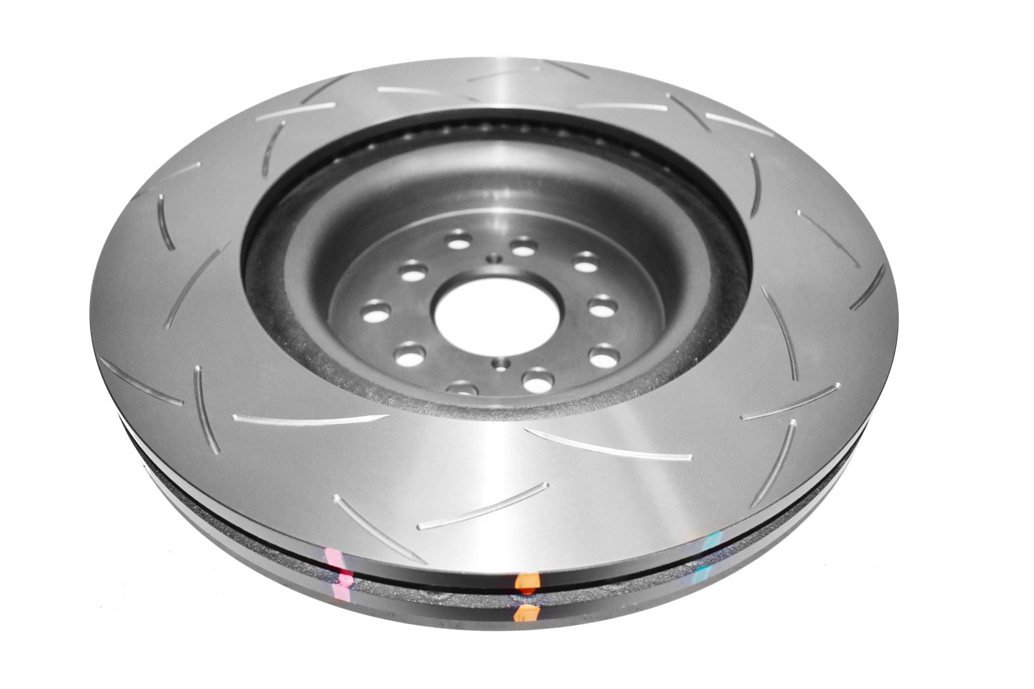 DBA Rotor 4000 T3 Slot KP Subaru WRX STi [ Brembo 6 Pot Spec "R" Yellow Calipers ] 19 Inch SR