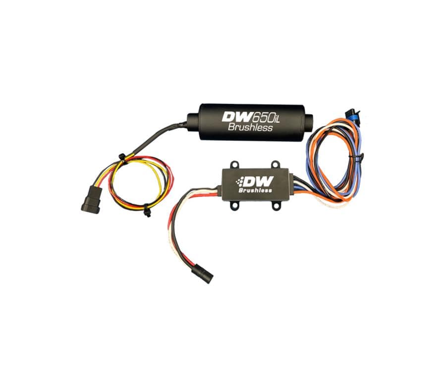 DeatschWerks DeatschWerks DW650il Brushless In-Line Electric Fuel Pumps 9-650-C105 SR