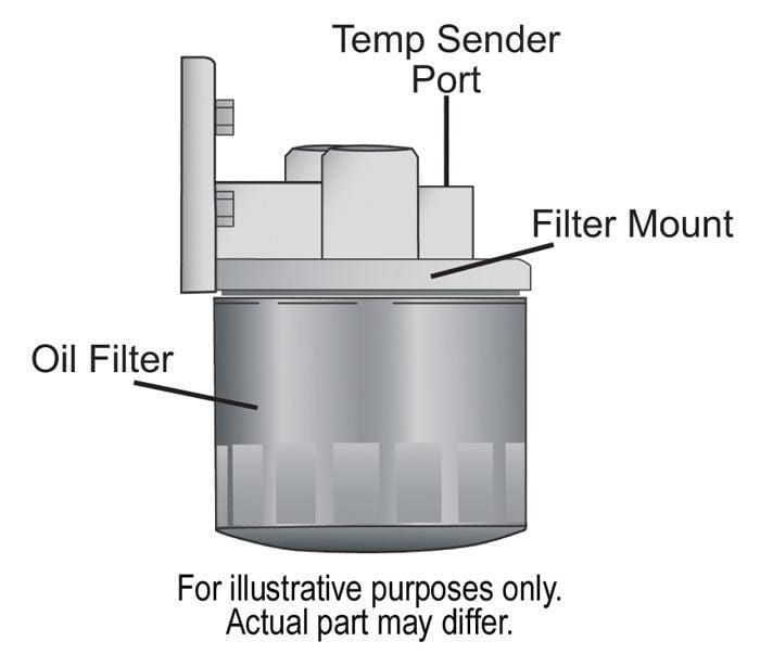 DERALE 1/2" NPT Inlet/Outlet Ports. 3-1/2" O.D x 3-1/8" Derale Derale Standard Transmission Filter Kit DP13090 SR