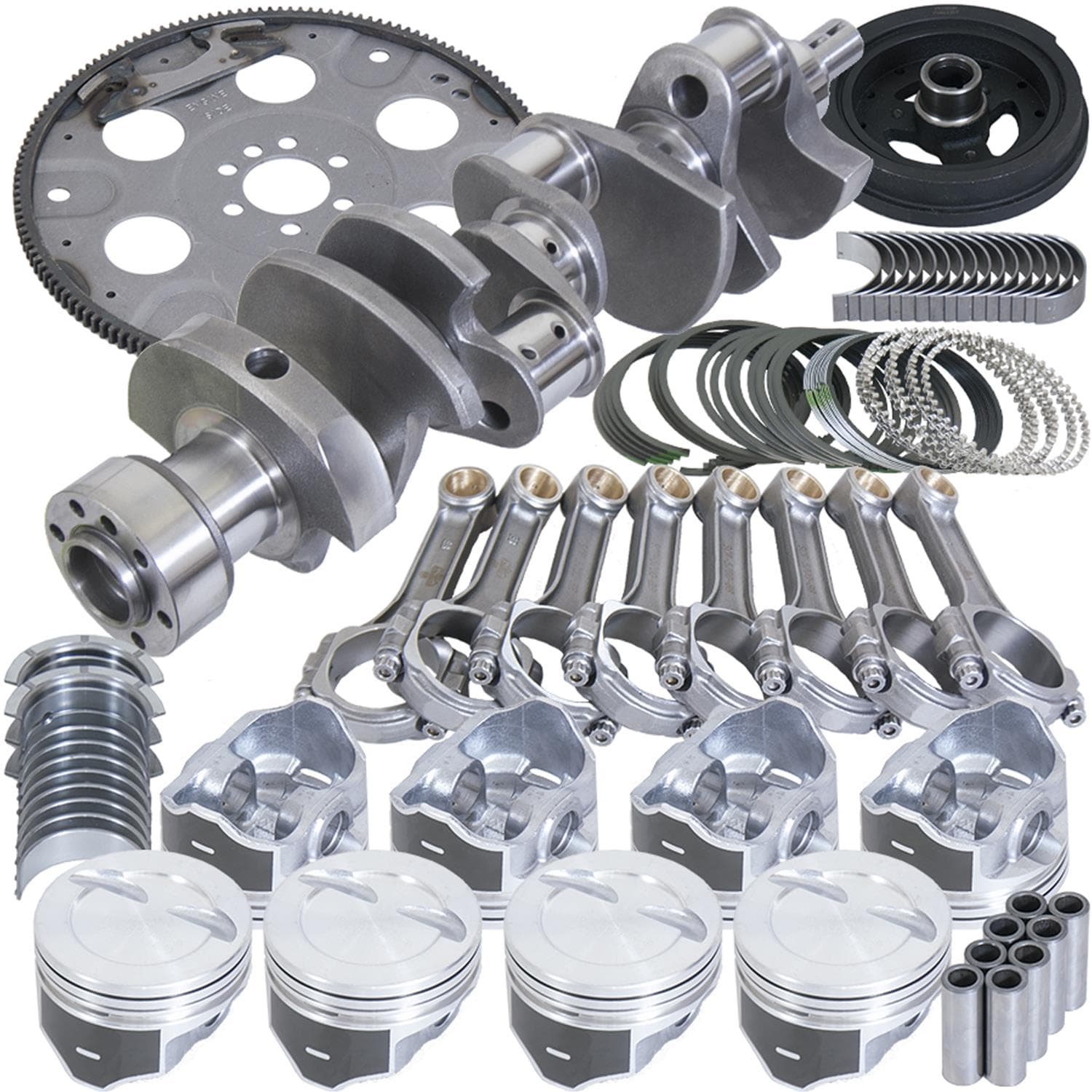 Eagle Specialty Products Eagle Street Performance Rotating Assemblies with Silv-O-Lite Claimer Pistons B15404L03053 SR