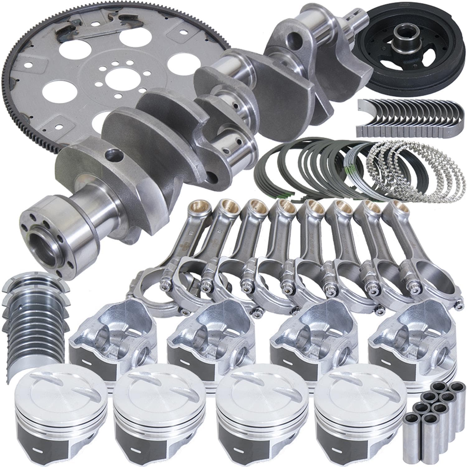 Eagle Specialty Products Eagle Street Performance Rotating Assemblies with Silv-O-Lite Claimer Pistons B15404L04068 SR