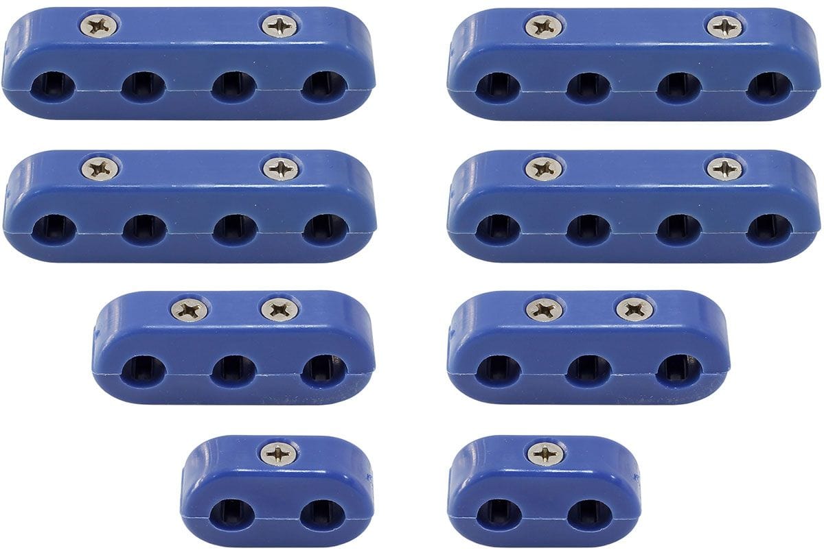 EL Suit 8-9mm Leads Eagle Leads Universal Performance Separator Set Ideal for V8's - Blue ELESK-472BL SR