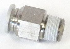 ELECTRIM Electrim SMC 1/8" NPT to 1/4" Tube Fitting, Straight EM-SMC-STRAIGHT SR