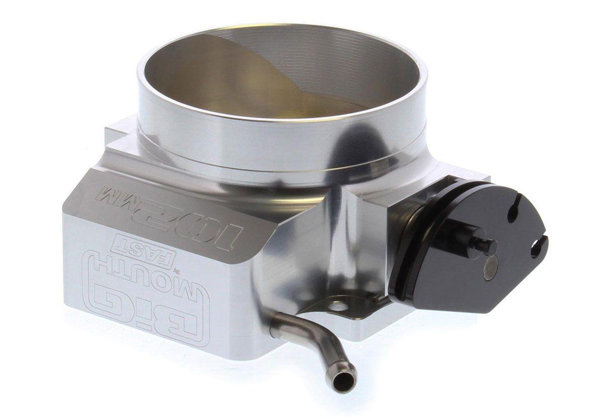 FAST 102mm Suit LS Engines With 4-Bolt Mounting (No IAC & TPS) FAST Billet Big Mouth Throttle Body FAST54102 SR
