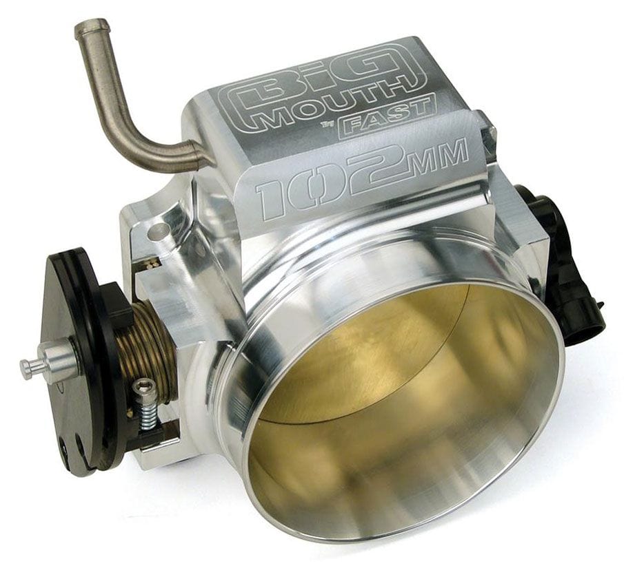 FAST 102mm Suit LS Engines With 4-Bolt Mounting (No IAC & TPS) FAST Billet Big Mouth Throttle Body FAST54102 SR