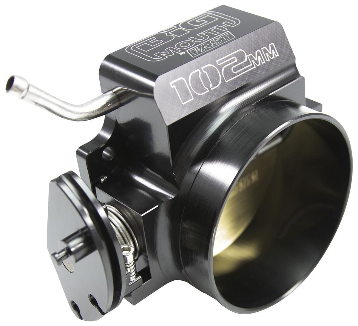 FAST No TPS or IAC FAST LSX 4-Bolt 102mm Throttle Body, Black FAST54106 SR