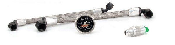 FAST Suit GM LS1 With Fittings, Rail Crossover & Gauge FAST LS Fuel Line Conversion Kit FAST54028G-KIT SR