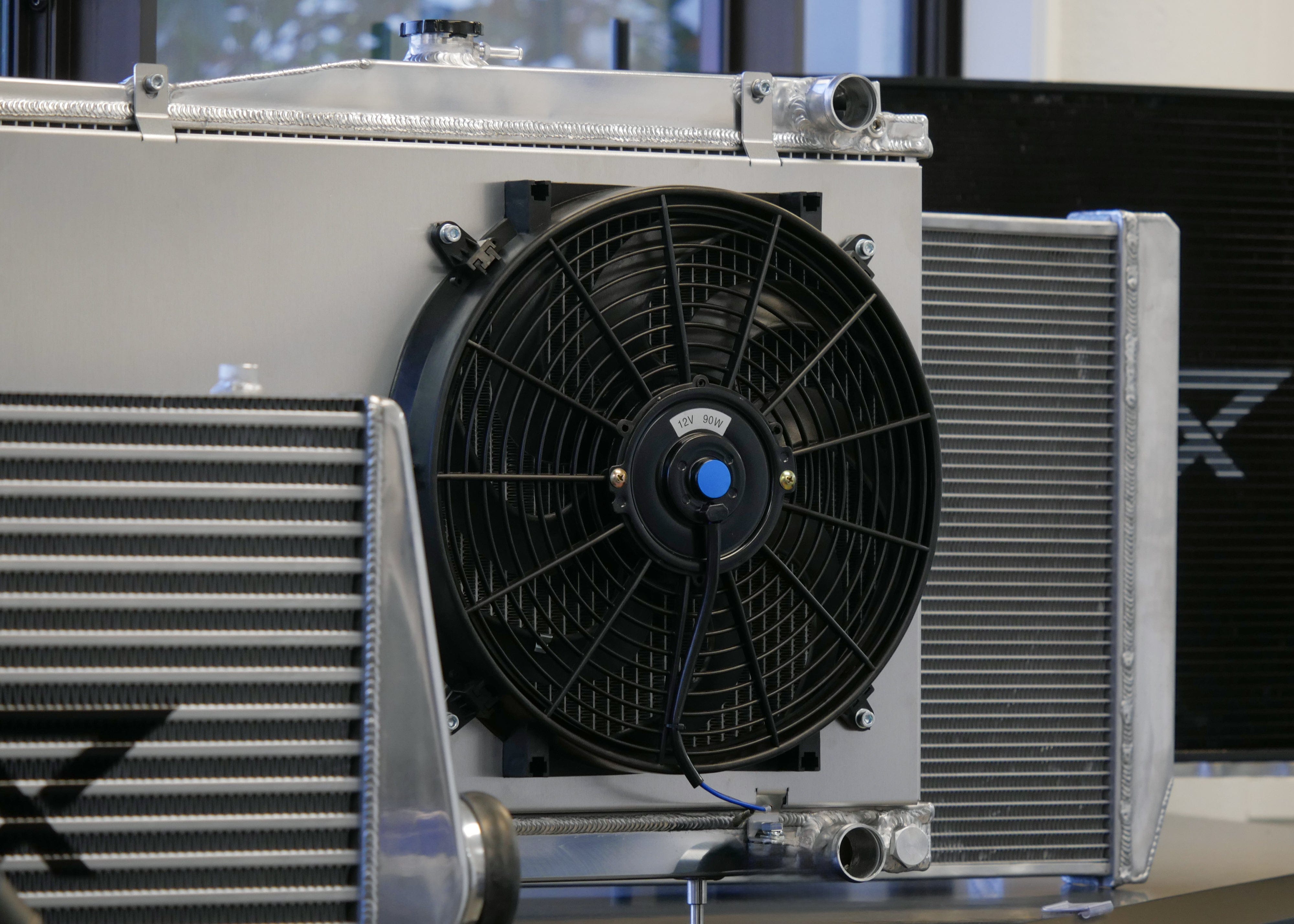 Fenix Cooling Performance Fans & Shrouds Nissan Stagea WC34 RB20, RB25 & RB26 Fan Shroud Kit SR