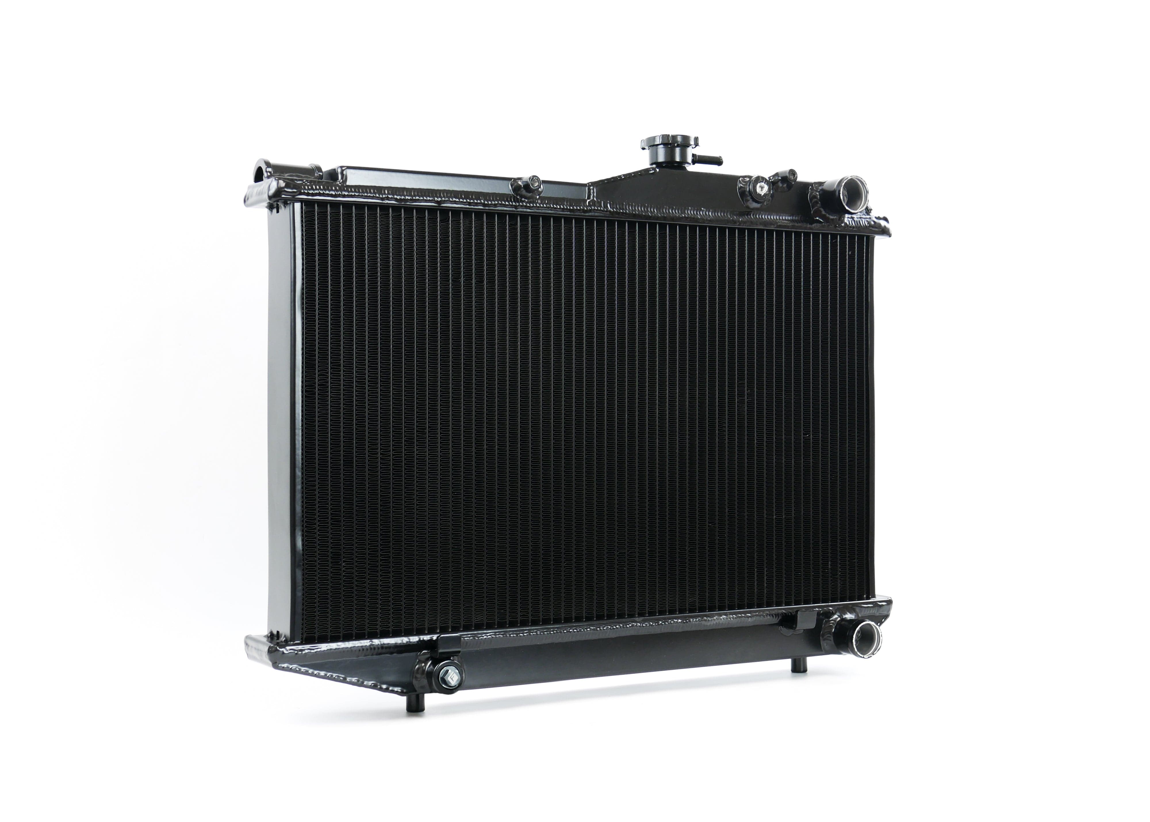 Fenix Cooling Performance Radiator Polished Top Tank [Special Order] / With x2 Fenix 12" 120W Toyota Corolla Levin / Trueno AE86 4A-GE 1984-1987 SR