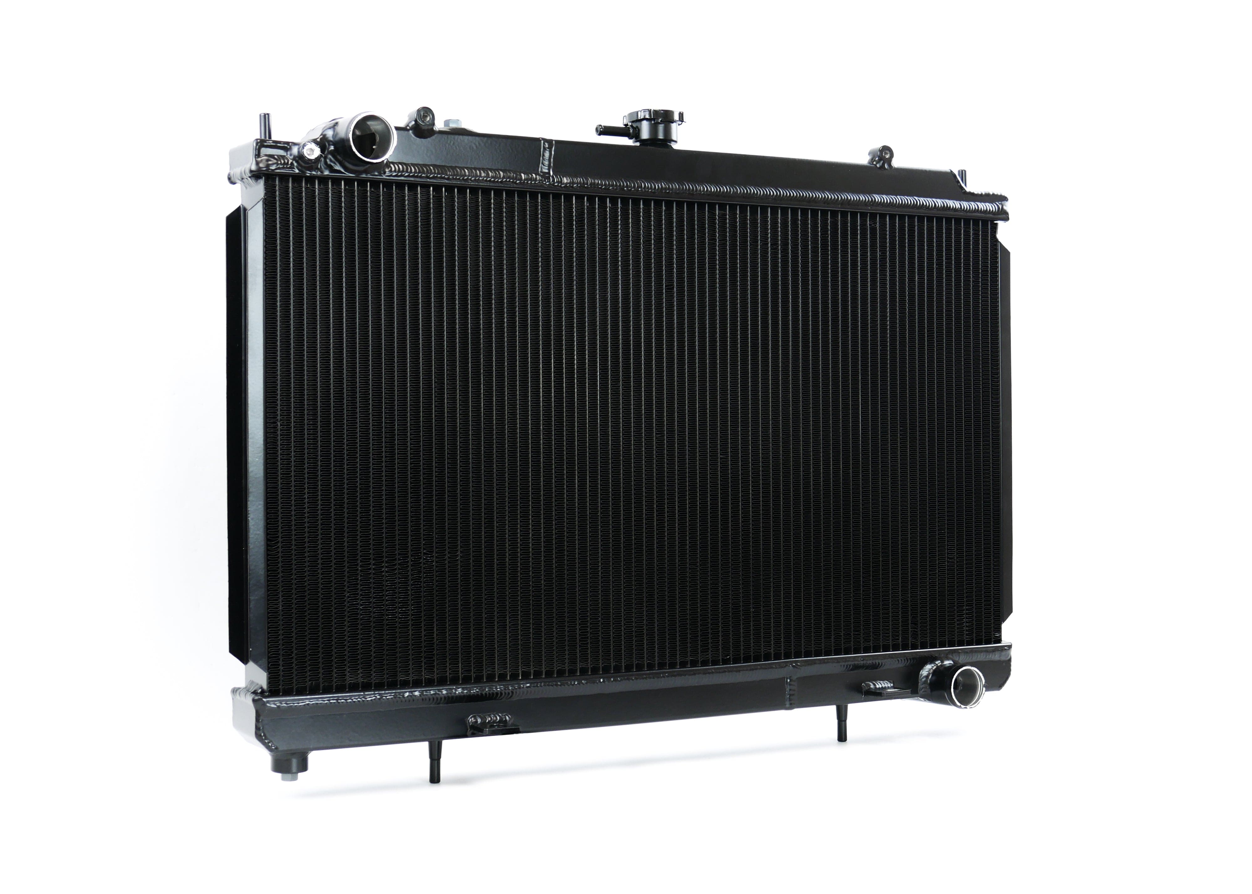Fenix Cooling Performance Radiator Pro Series [Single Pass] / Black / With x2 SPAL 12" 1328CFM Nissan Silvia / 200SX S14 & S15 SR20DET / DE 1993-2002 [V3] SR