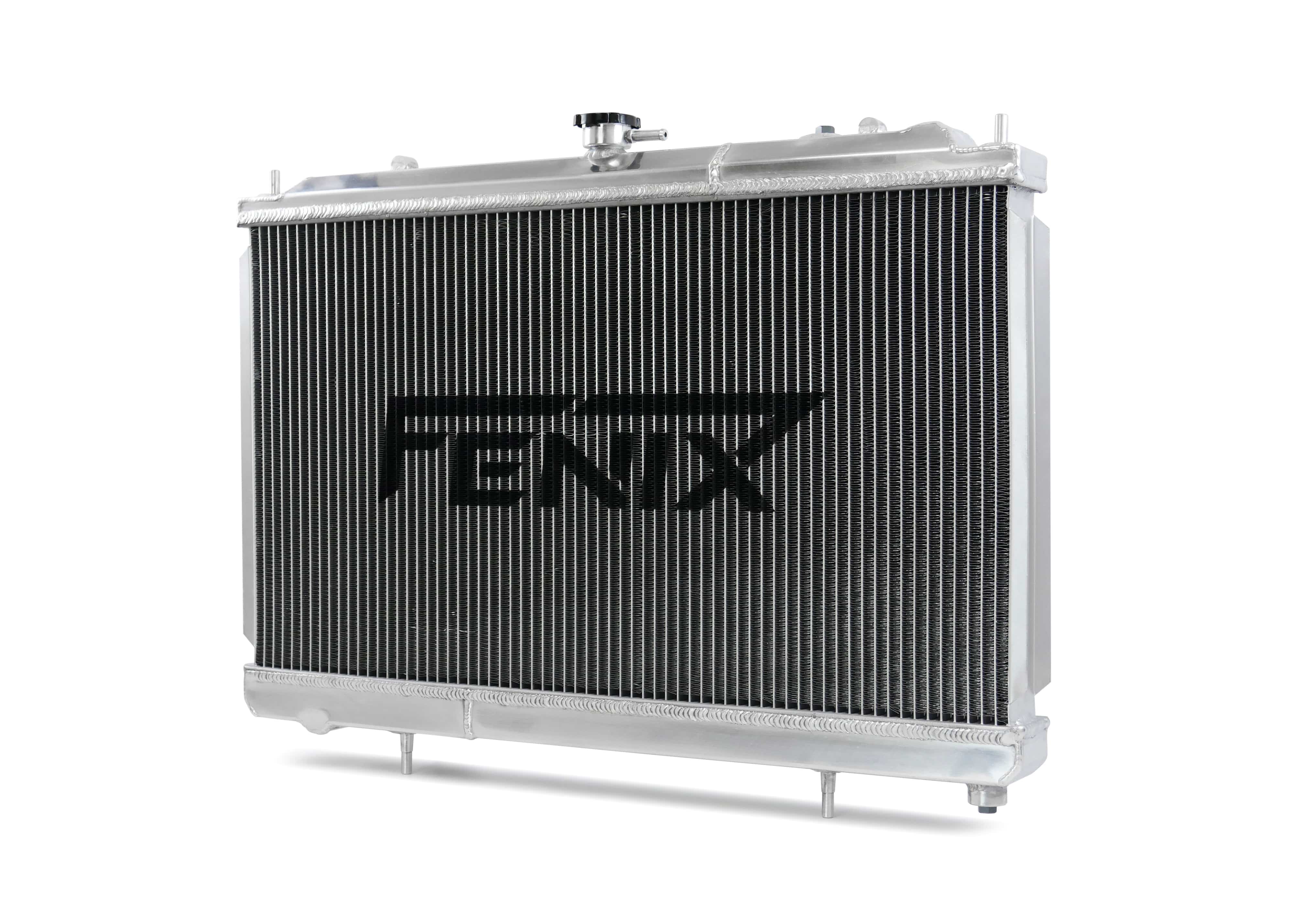 Fenix Cooling Performance Radiator Pro Series [Single Pass] / Polished / Without Nissan Silvia / 200SX S14 & S15 SR20DET / DE 1993-2002 [V3] SR