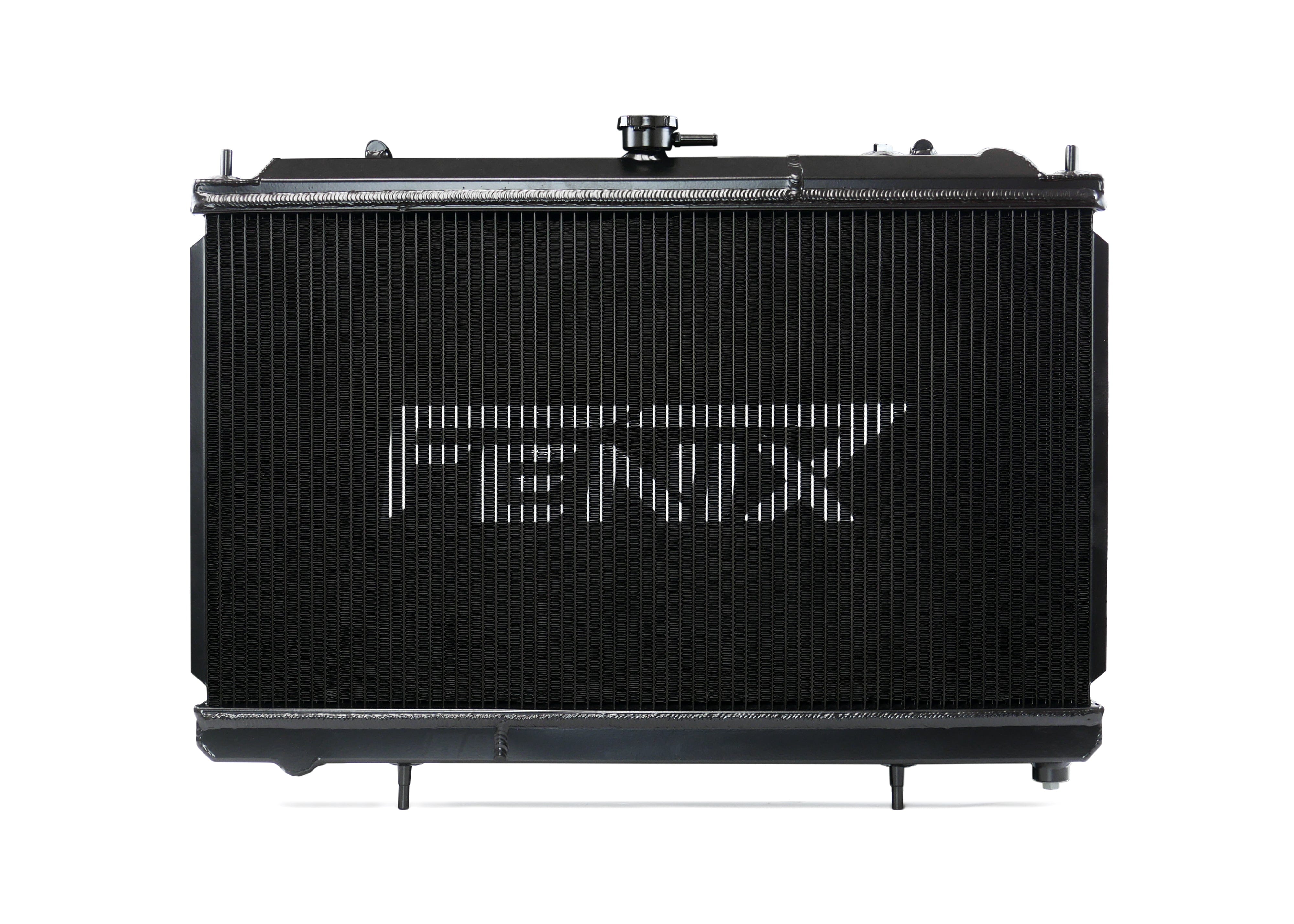 Fenix Cooling Performance Radiator Pro Series [Triple Pass] / Polished / With x2 SPAL 12" 1328CFM Nissan Silvia / 200SX S14 & S15 SR20DET / DE 1993-2002 [V3] SR