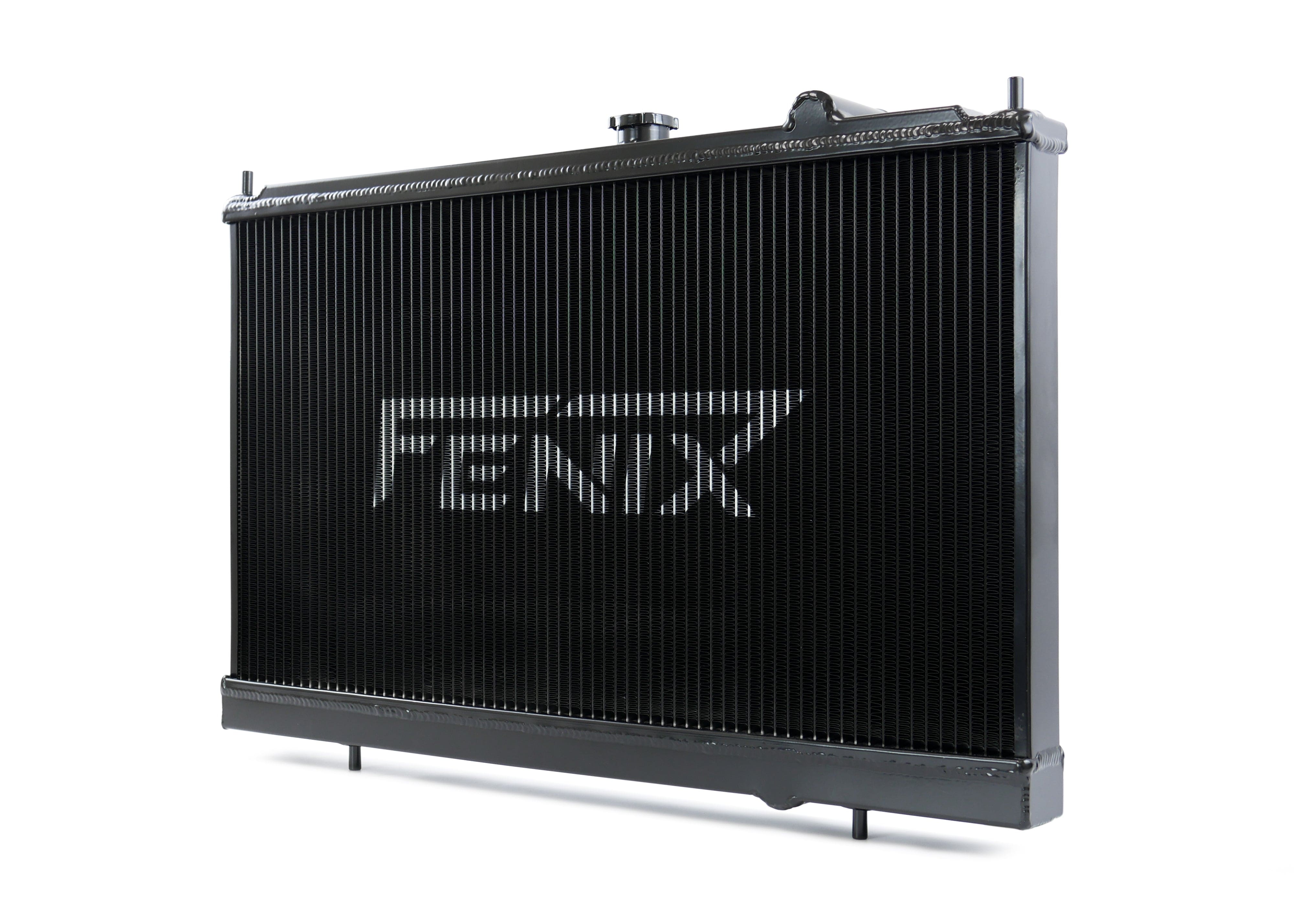 Fenix Cooling Performance Radiator Raw / With Mitsubishi Lancer Evo IV, V & VI 4G63 1996-2001 SR