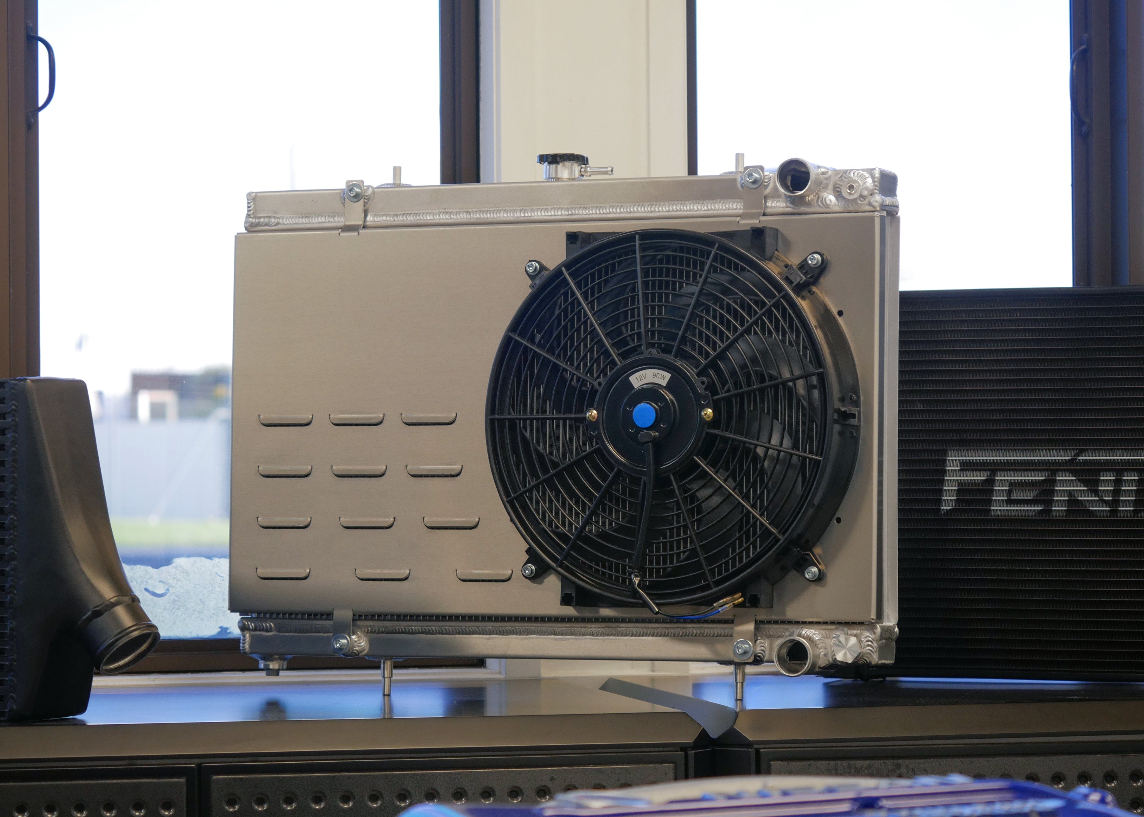 Fenix Cooling Performance Radiator Street Series [40mm] / Raw / With Nissan Cefiro A31 & Laurel C33 RB20 & RB25 1988-1994 SR