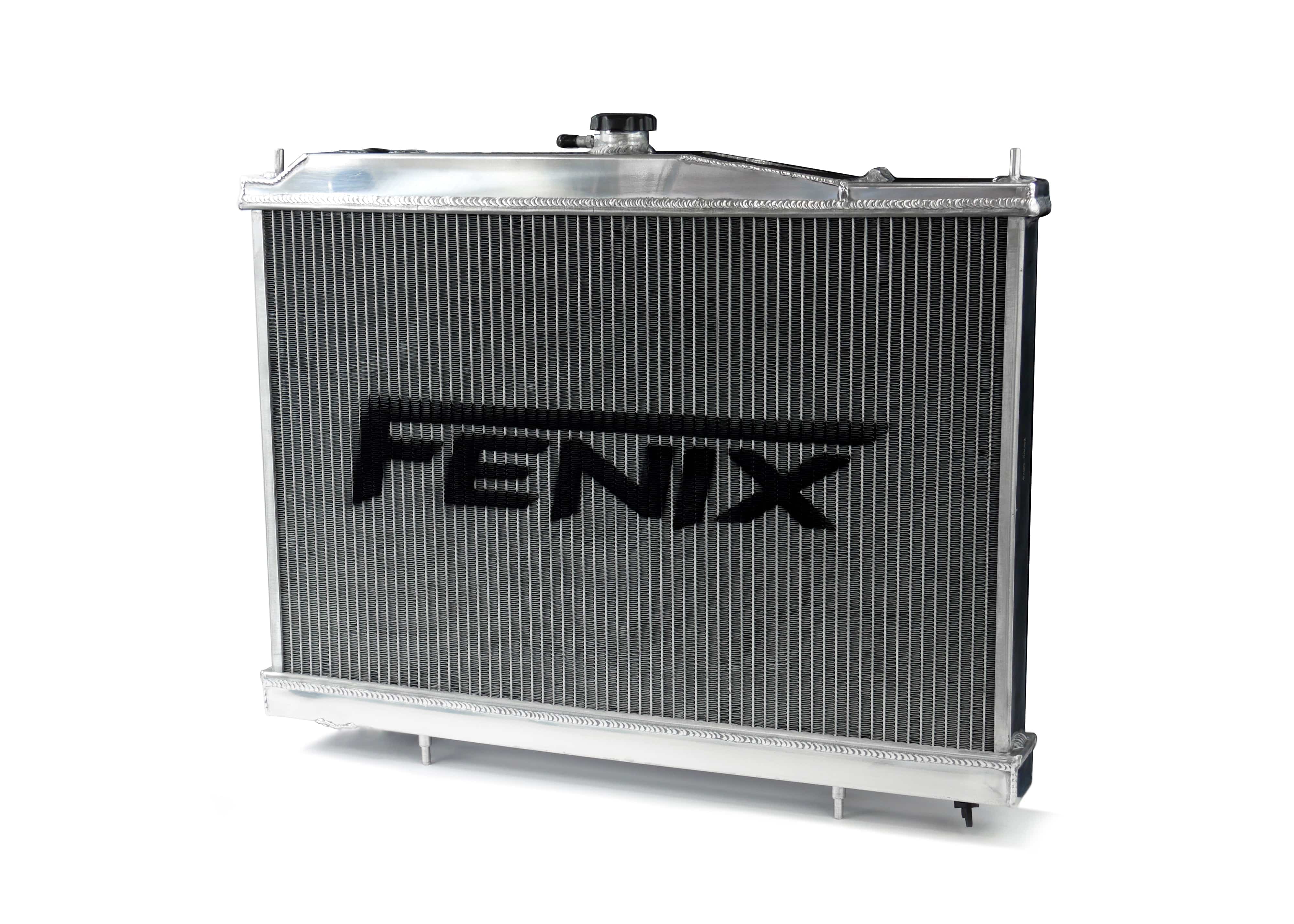 Fenix Cooling Performance Radiator Street Series [42mm] / Polished / Without Nissan Skyline R33 RB20, RB25 & RB26 1993-1998 SR