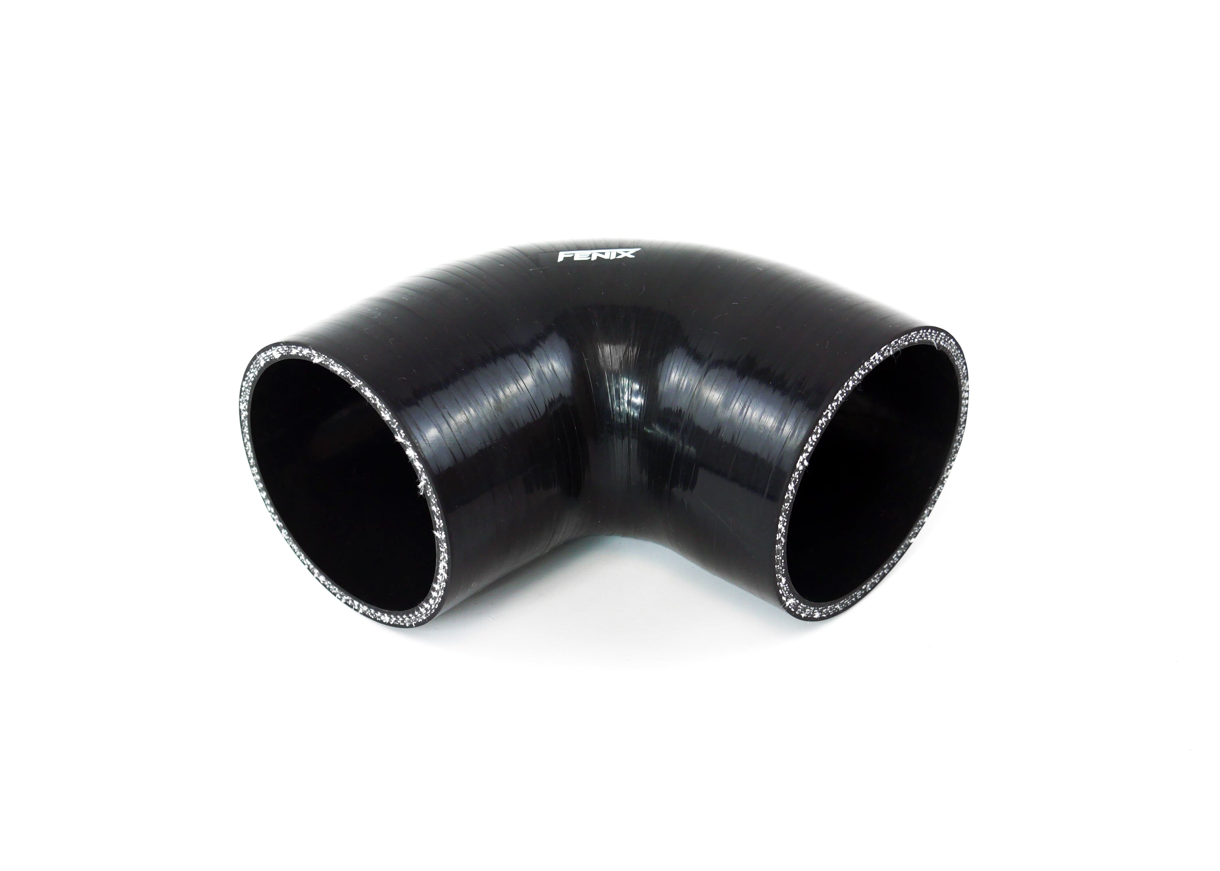 Fenix Cooling Silicone Joiner 3.0" / 76mm Silicone Hose Elbow - 90° SR