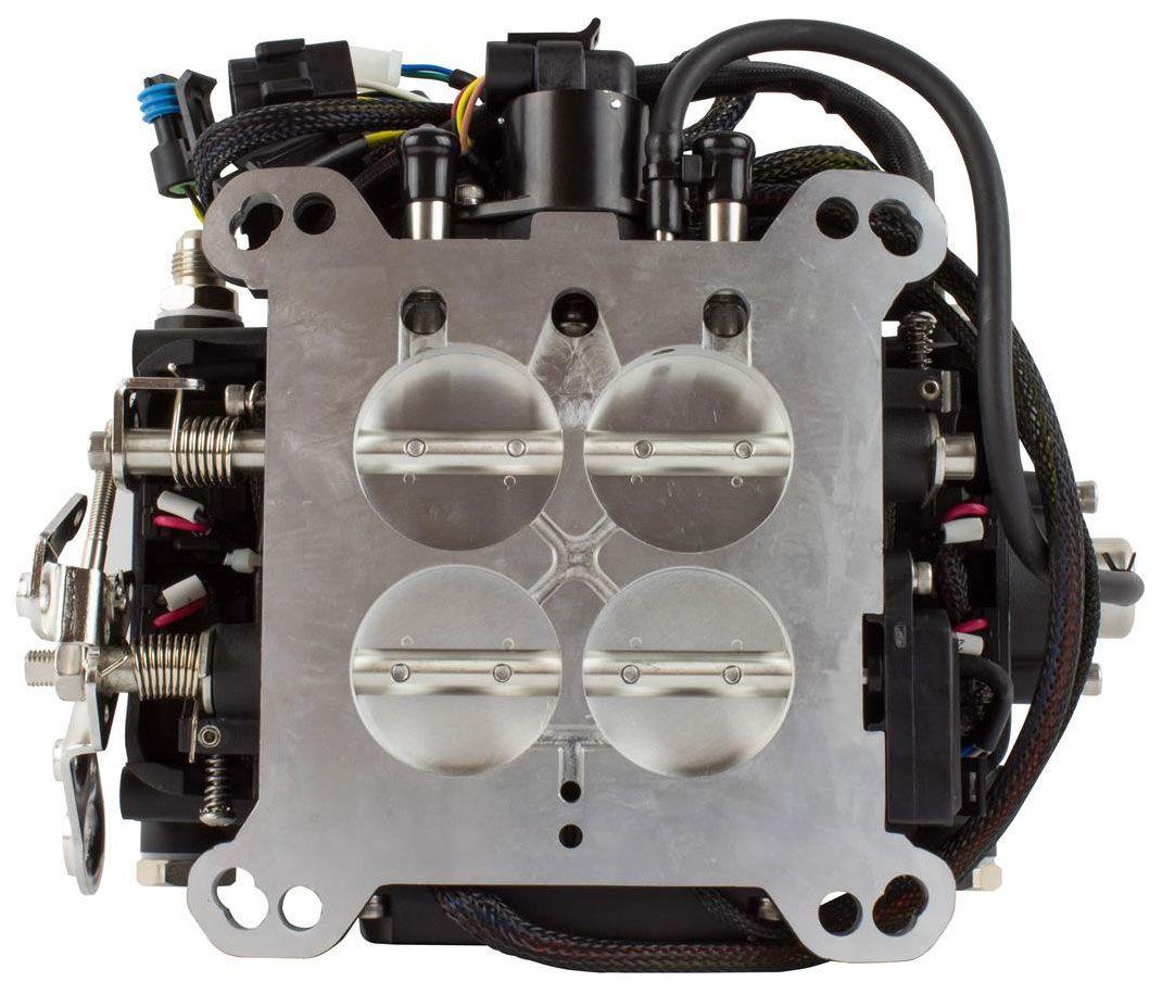 FiTech For Engines from 250 to 600 Horsepower FiTech Go EFI 4 Self Tuning Fuel Injection System - Matte Black Finish FH30002 SR