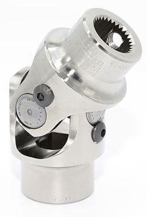 FLAMING 1"DD x 1"DD Smooth - Smooth Flaming River Billet Universal Joint FR1754DD SR