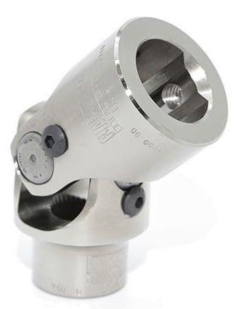 FLAMING 1"DD x 3/4"-36 Smooth - Spline Flaming River Billet Universal Joint FR1714DD SR