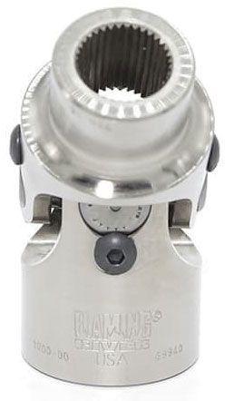 FLAMING 1"DD x 3/4"-36 Smooth - Spline Flaming River Billet Universal Joint FR1714DD SR