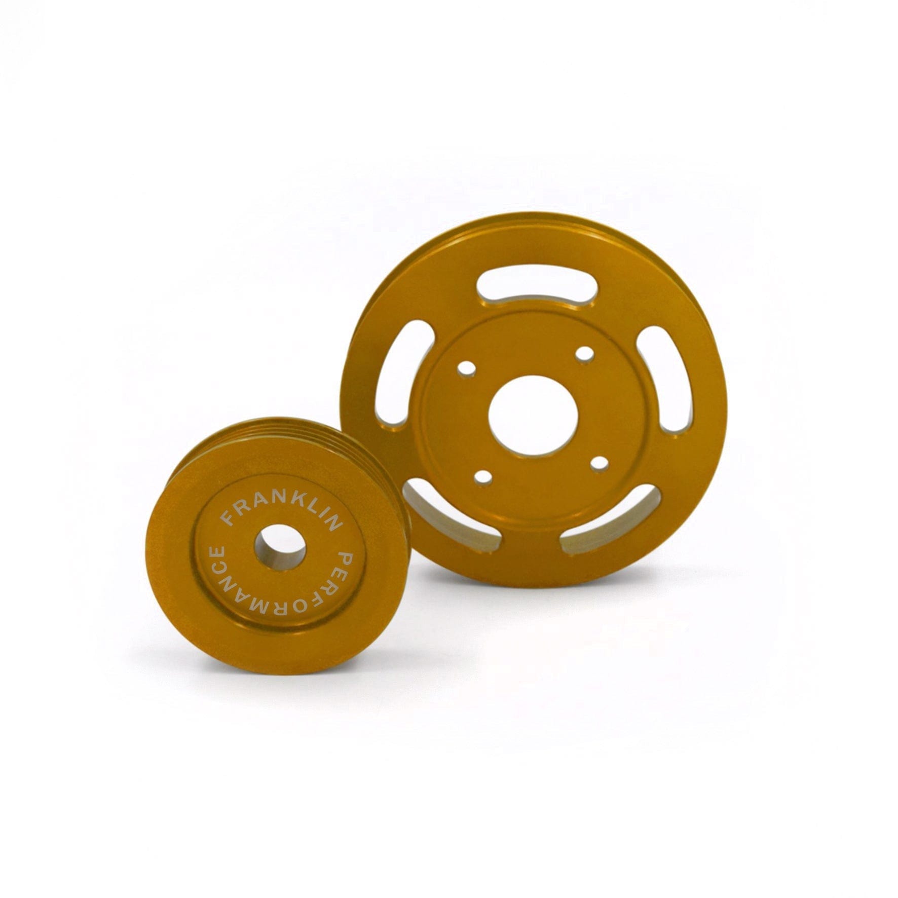 Franklin Performance 140mm / Gold Franklin Billet Underdrive Pulley Set for Nissan RB Engines 081-005 SILVER-140mm, 081-007 SILVER SR