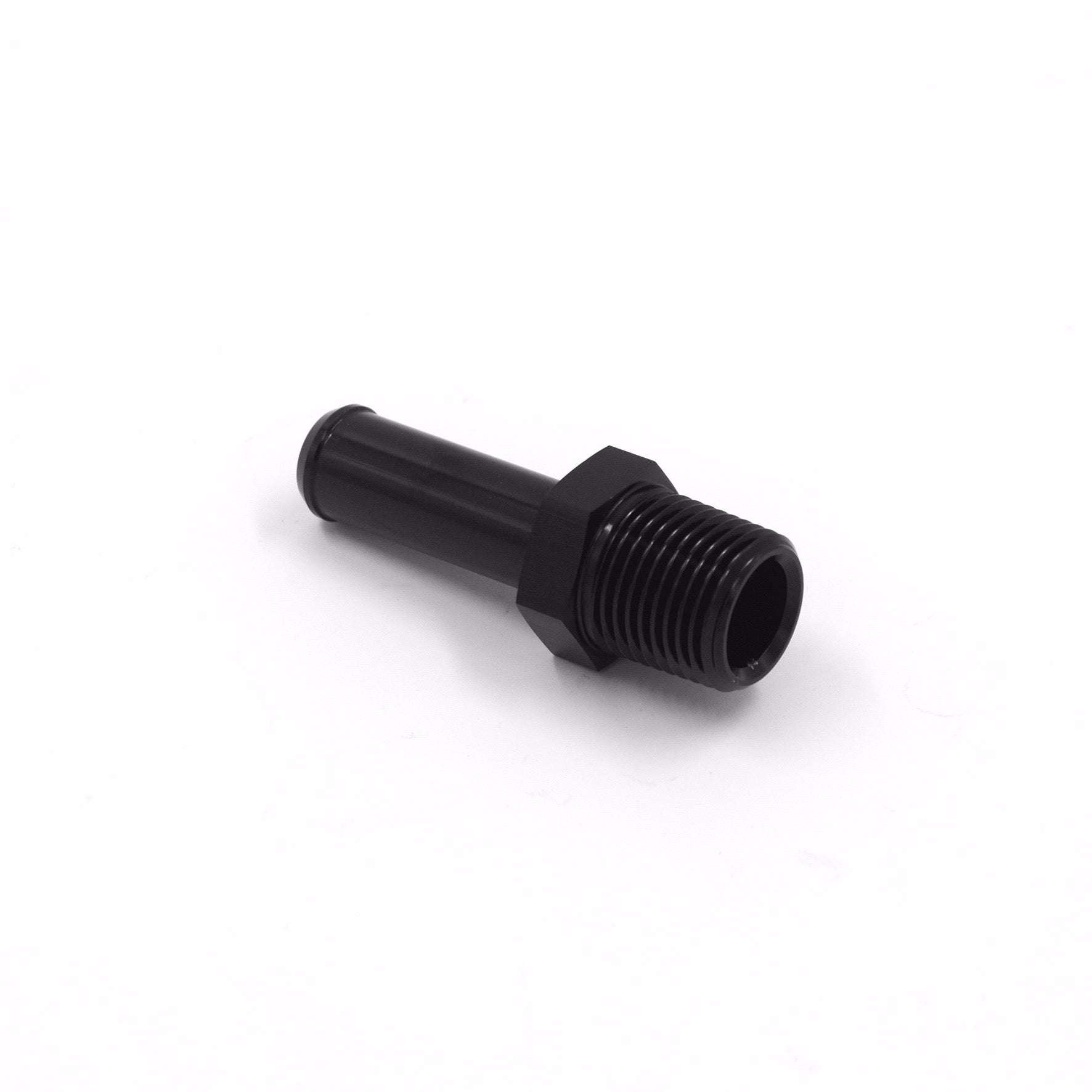 Franklin Performance Black Franklin 1/2" NPT to 1/2" Hose Barb Adaptor 841-08-08-BLACK SR