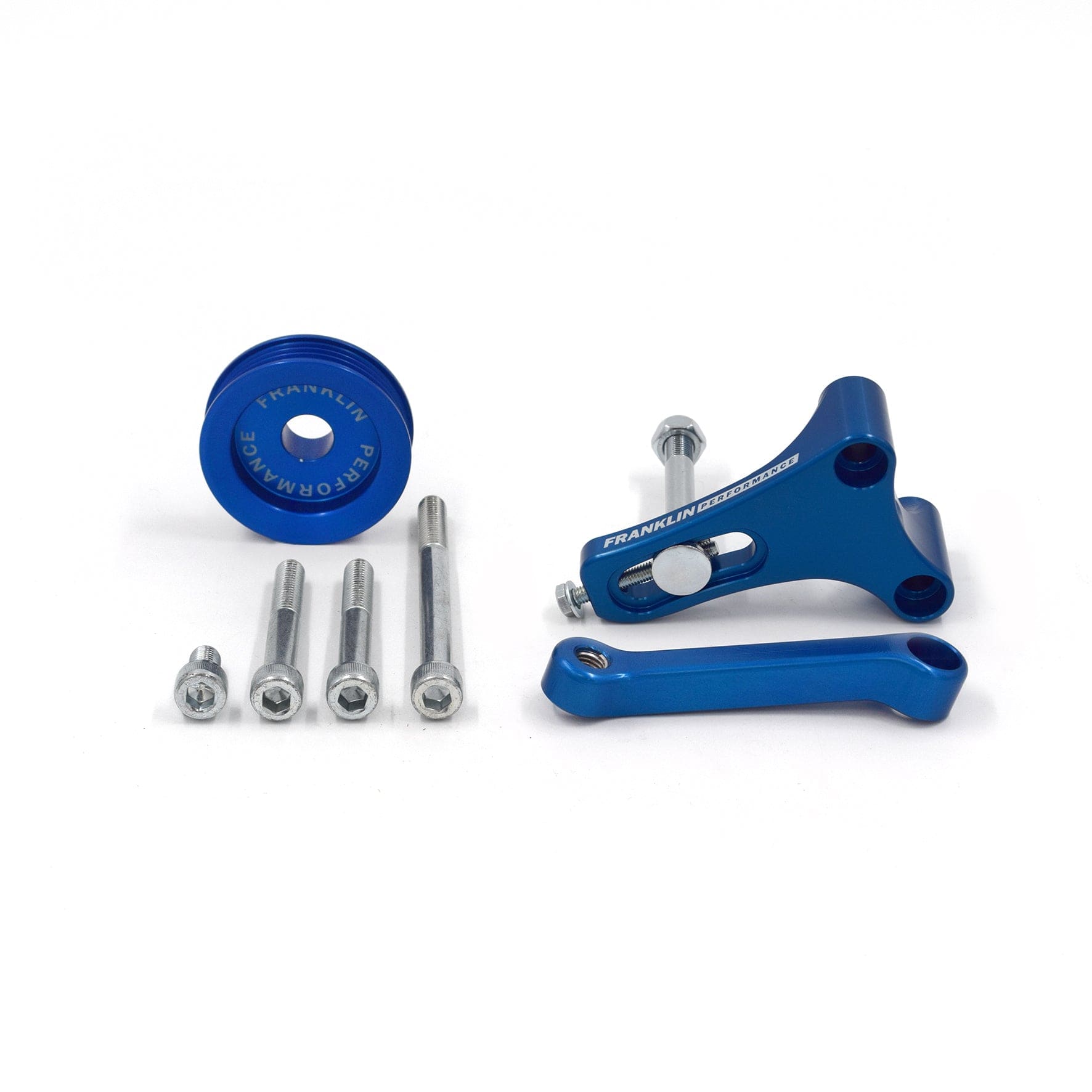 Franklin Performance Blue / Bracket Set Only Franklin LS Alternator Upgrade Kit for Nissan RB 081-008-SILVER, MXA306 SR