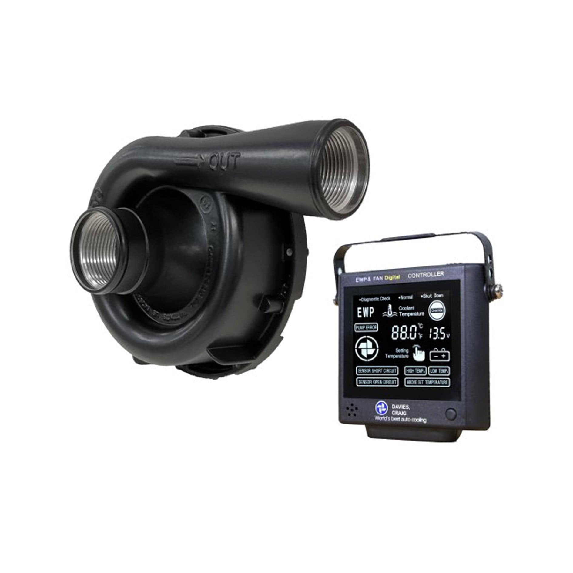 Franklin Performance Franklin Davies Craig EWP150 & Controller Combo (12V) DC-8975-BLACK SR