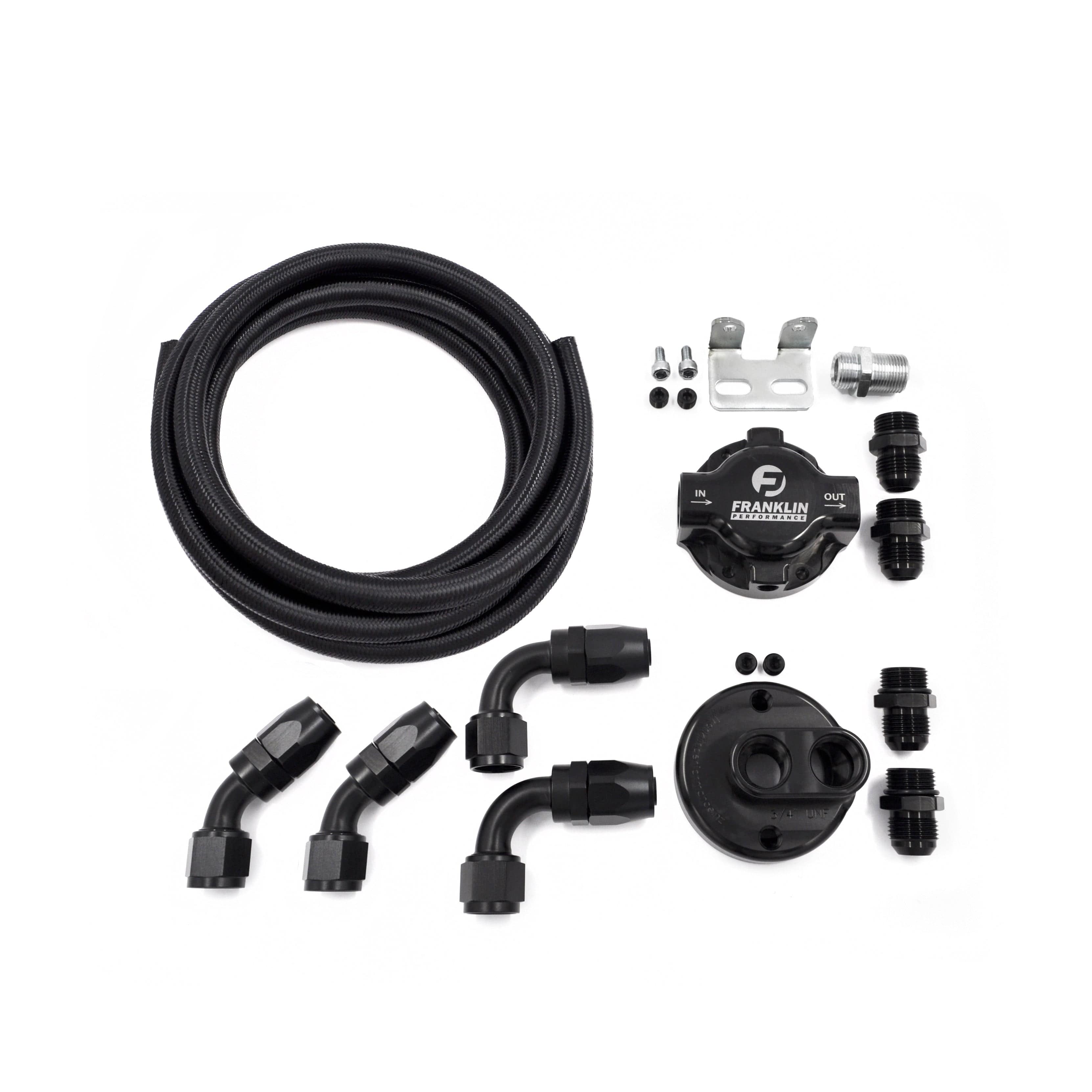 Franklin Performance Franklin Oil Filter Relocation Kit OilRelocationKit-3/4UNF SR
