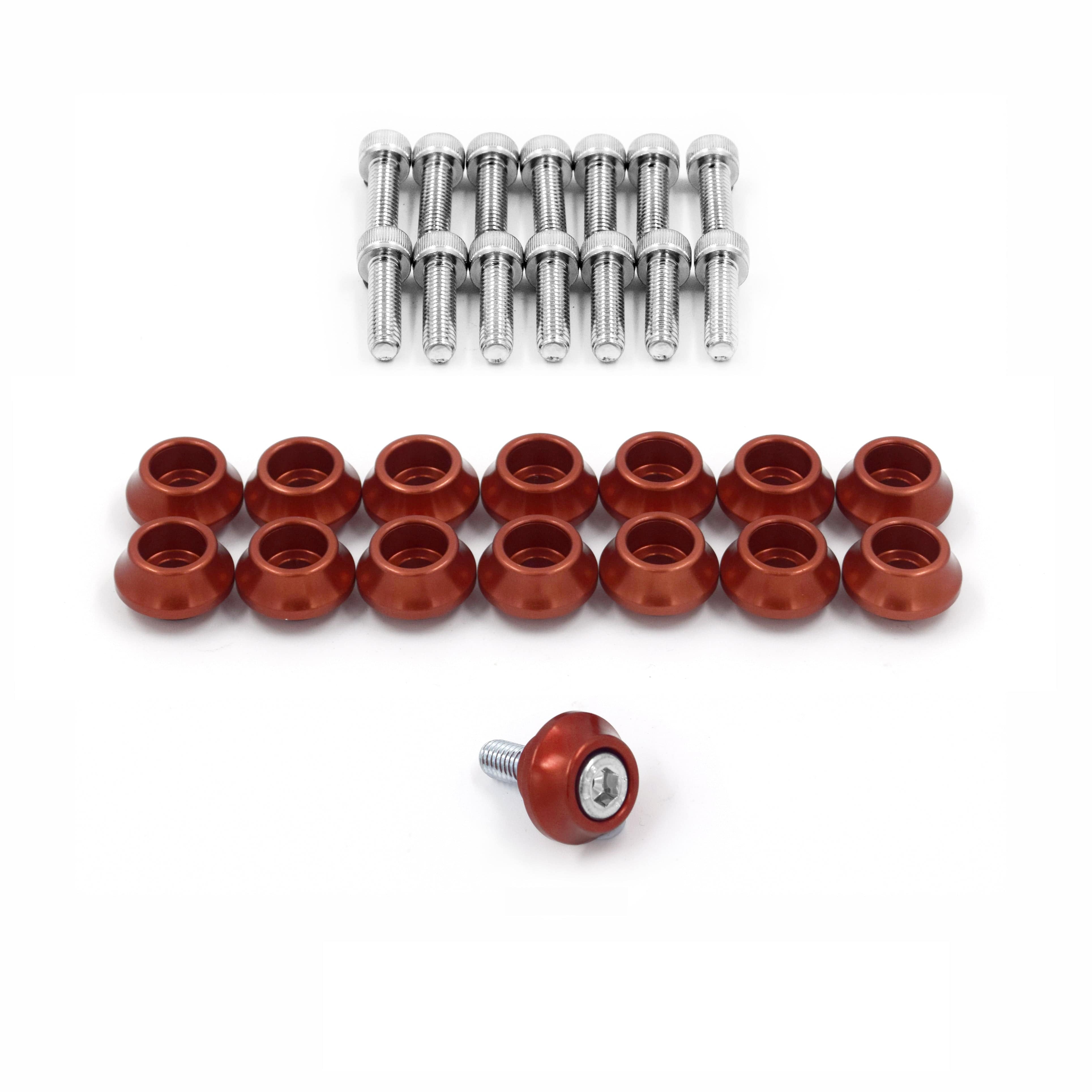 Franklin Performance Franklin Rocker Cover Dress-Up Kit for Nissan SR20 072-002-SILVER SR
