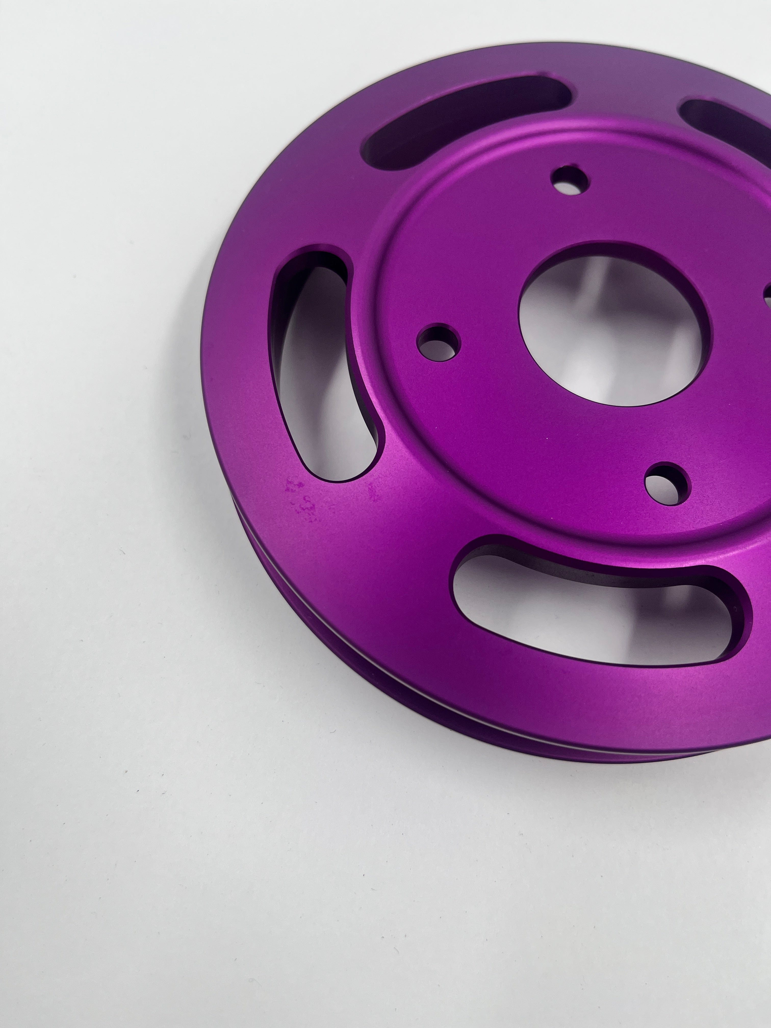 Franklin Performance Franklin Scratch&Dent Billet Underdrive Water Pump Pulley for Nissan RB Engines - Purple 140mm SD 163 SR