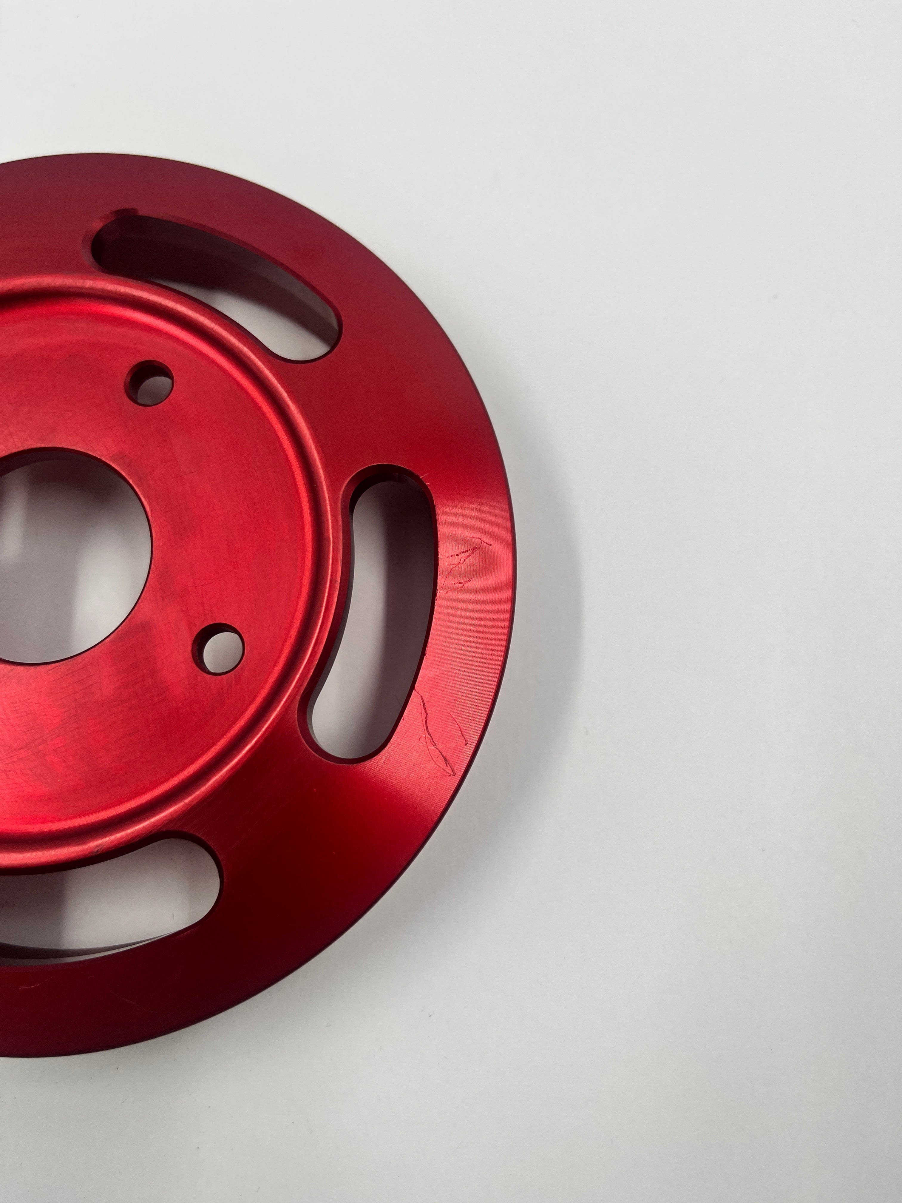 Franklin Performance Franklin Scratch&Dent Billet Underdrive Water Pump Pulley for Nissan RB Engines - Red 140mm SD 162 SR