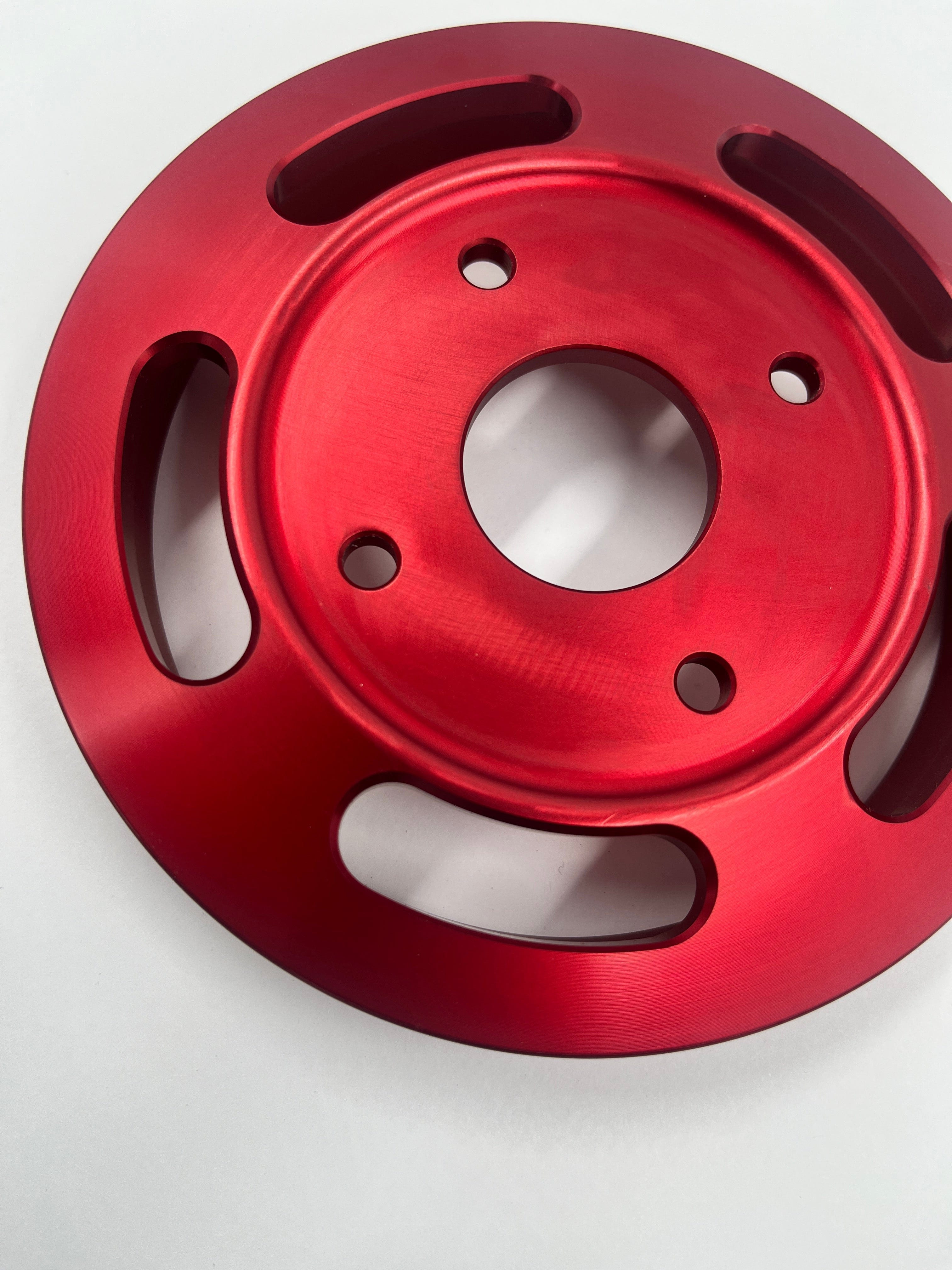 Franklin Performance Franklin Scratch&Dent Billet Underdrive Water Pump Pulley for Nissan RB Engines - Red 140mm SD 162 SR