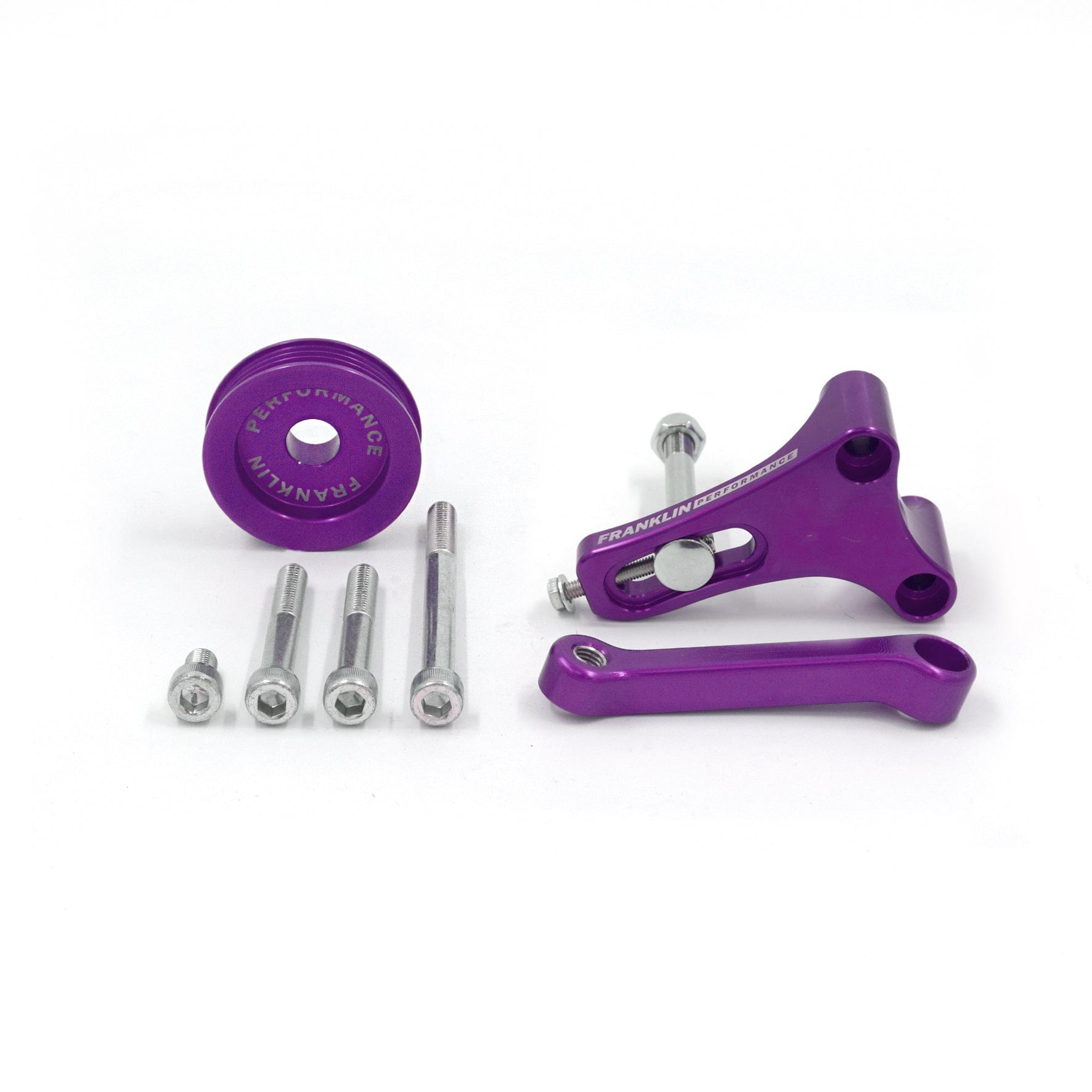 Franklin Performance Purple / Bracket Set Only Franklin LS Alternator Upgrade Kit for Nissan RB 081-008-SILVER, MXA306 SR