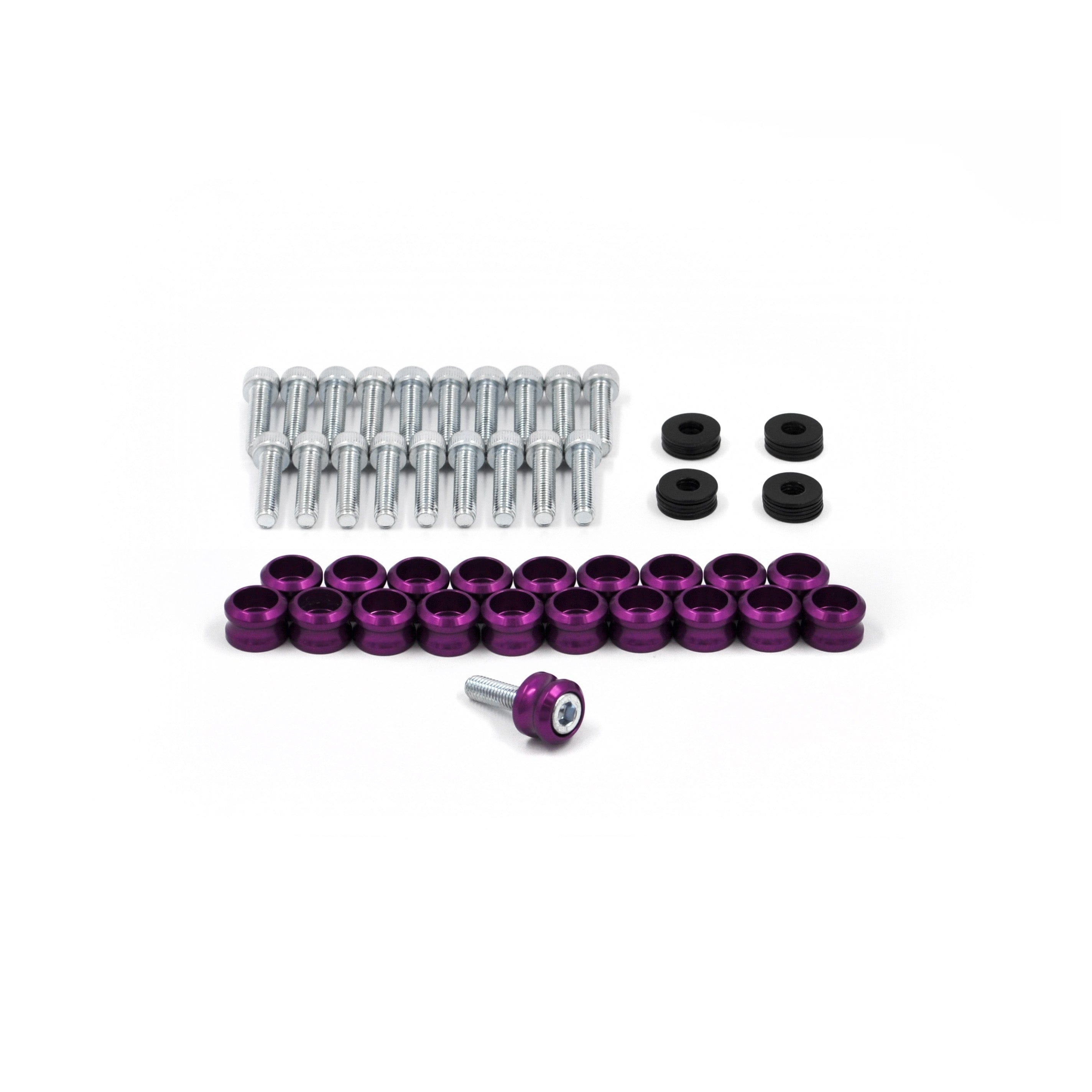 Franklin Performance Purple Franklin Rocker Cover Dress-Up Kit for Nissan RB Engines 072-006-SILVER SR