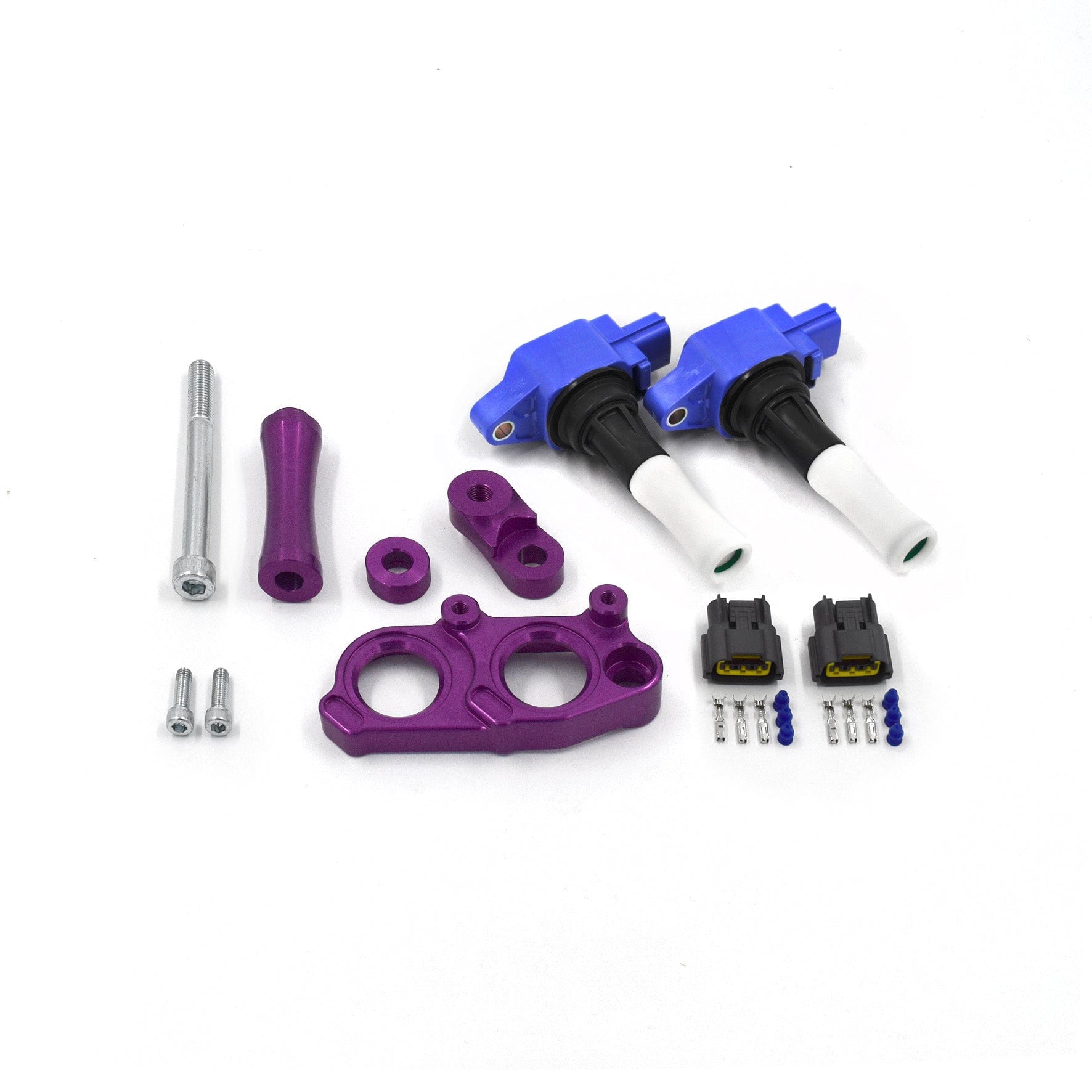 Franklin Performance Purple / Yes Franklin VR38 Coil Kit for Mazda 13B Rotary Engines 069-008-SILVER, 2X SF-DIS-103-INDIVIDUAL SR