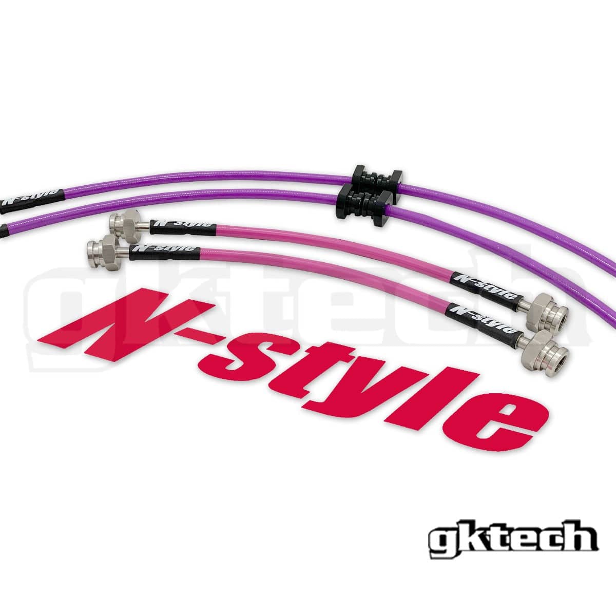 GKTECH N-Style R32 GTS-T Braided Brake Line Set SR