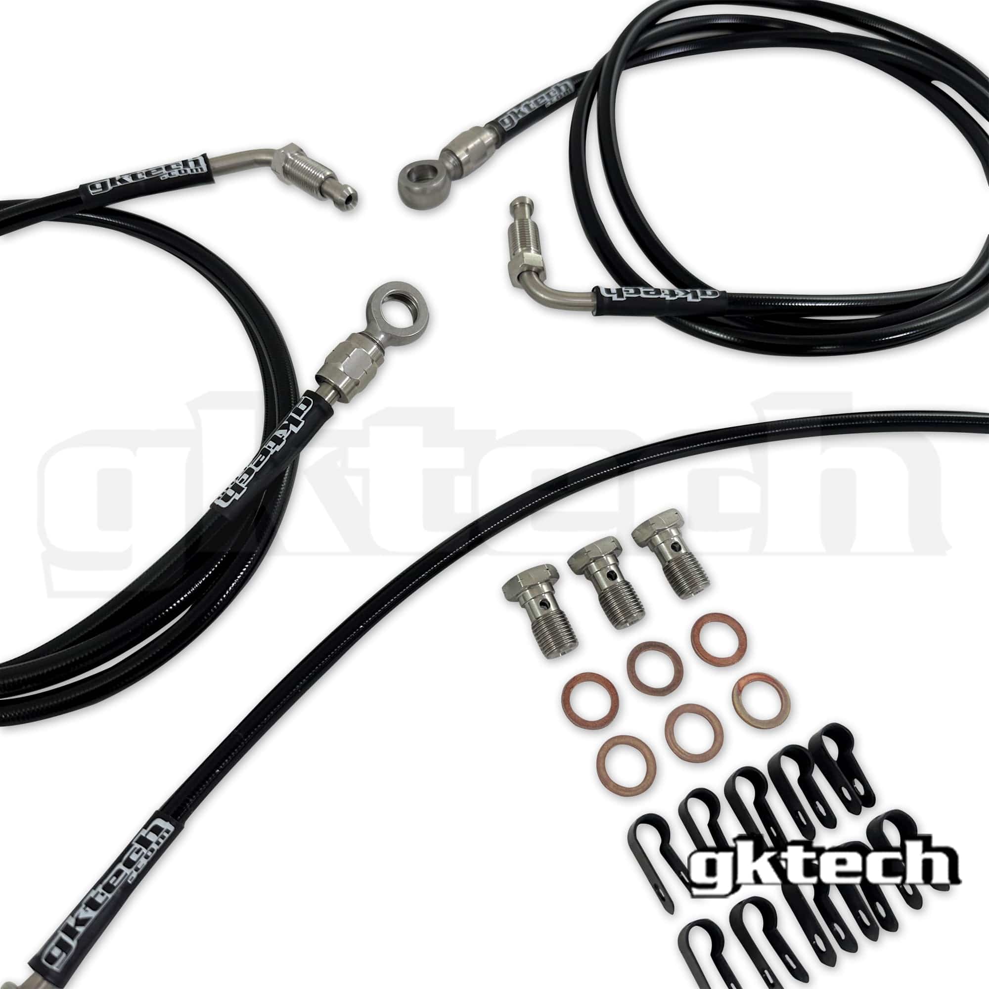 GKTECH S-Chassis/Skyline Engine bay brake line delete kit SR