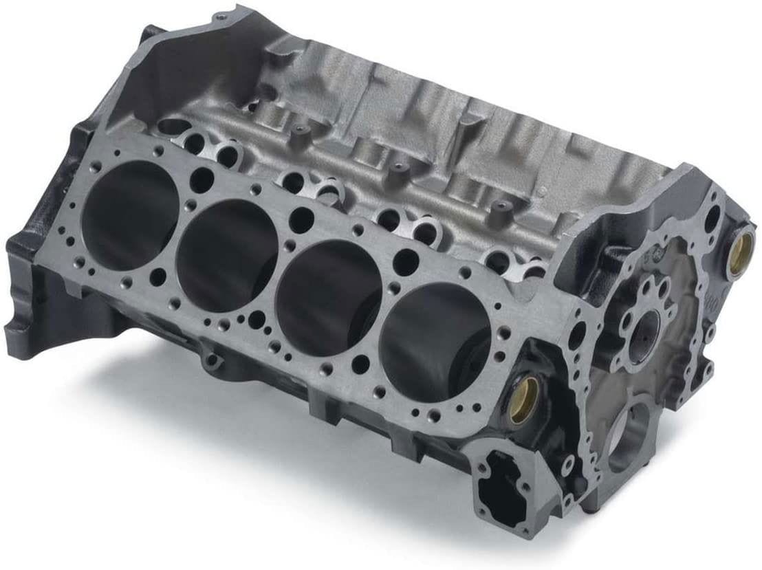 GM Genuine Parts Suits Late Model 1986-on with 1-Piece Rear Main Seal GM Genuine Parts 350ci Small Block Chev Cast Iron Bare Engine Block GM10105123 SR