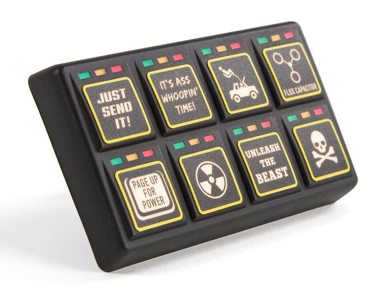 HALTECH Haltech CAN Keypad 8 button (2x4) Haltech CAN Keypad 8 button (2x4) SR